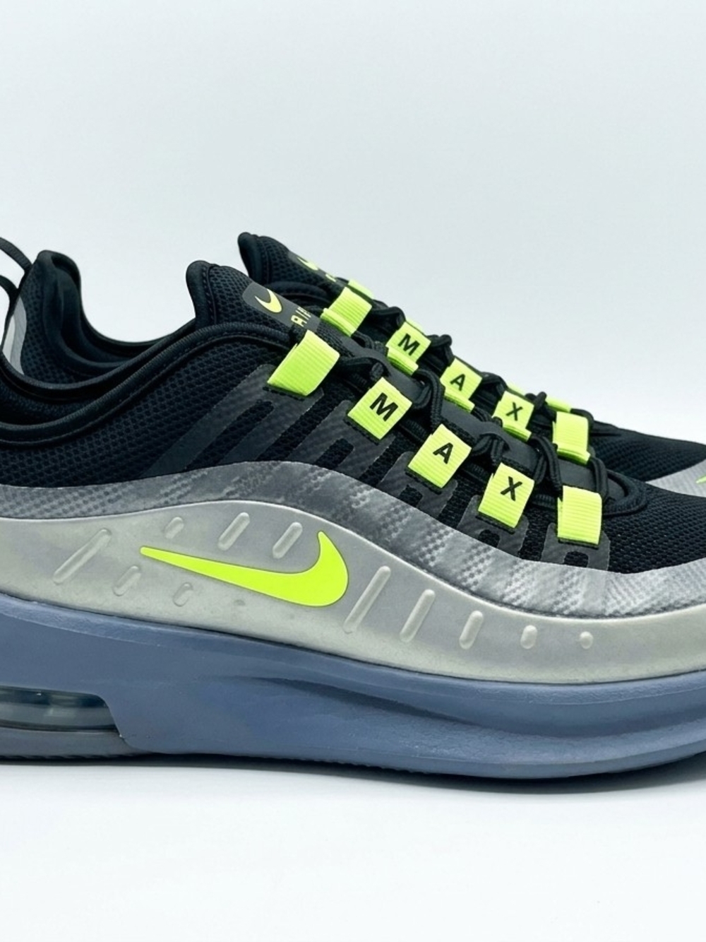 Nike Men’s Black with Volt Accent Air Max Sneakers